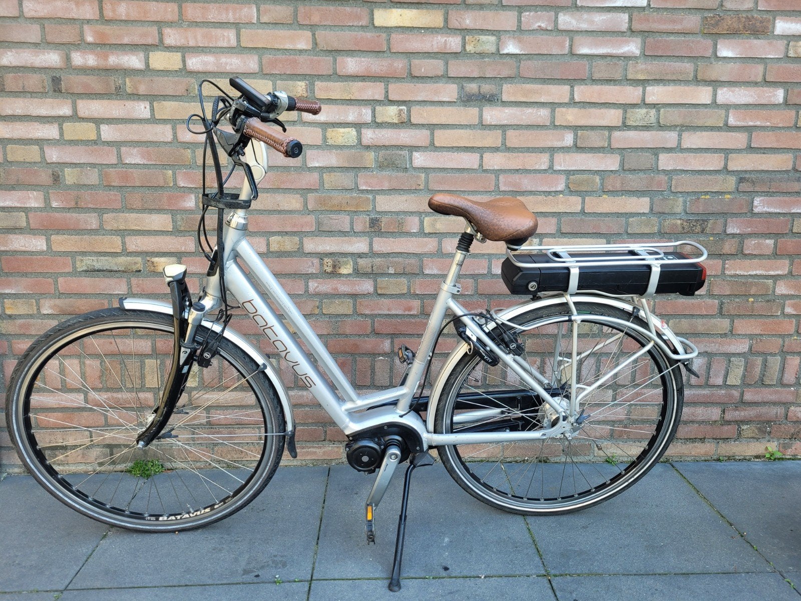 Batavus stream goed onderhouden accu 28 11 2024 5600 km., Ophalen, Batavus, Zo goed als nieuw, 47 tot 51 cm