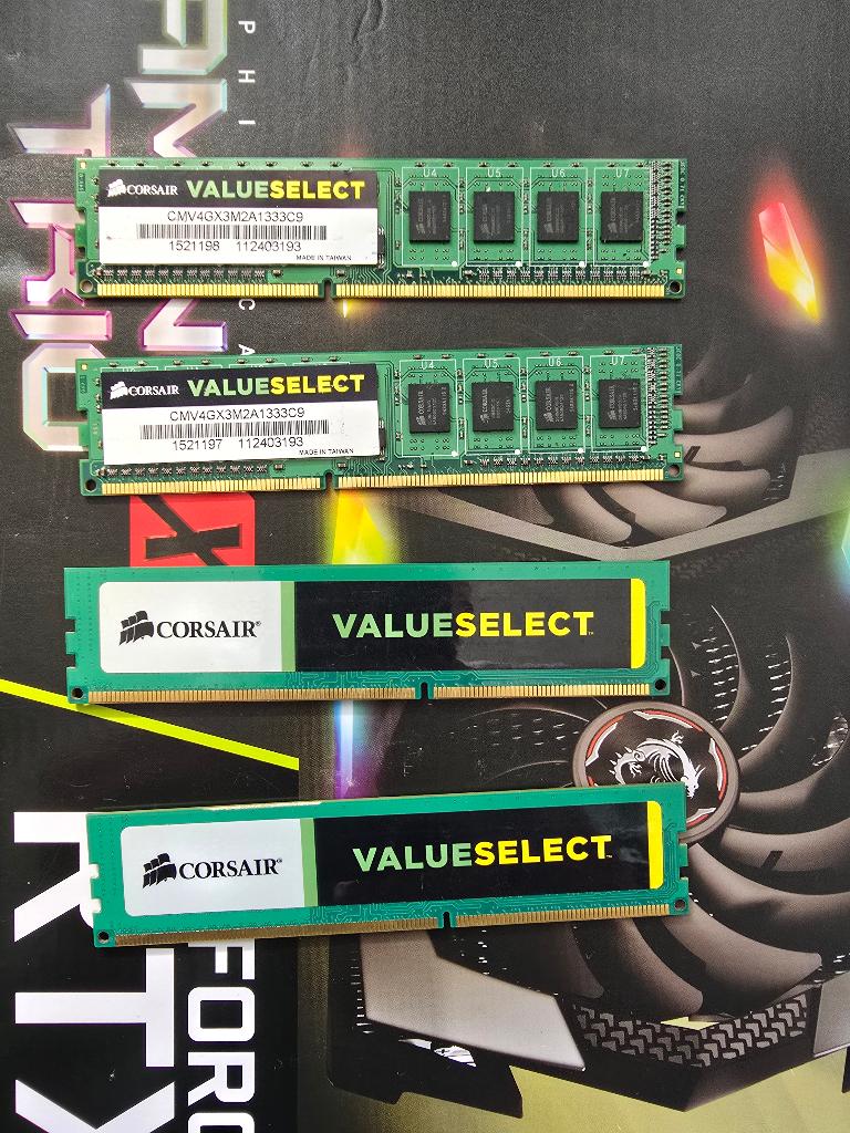 16GB DDR3 Crucial ValueSelect CL9 1333, DDR3, Ophalen of Verzenden, Zo goed als nieuw, Desktop