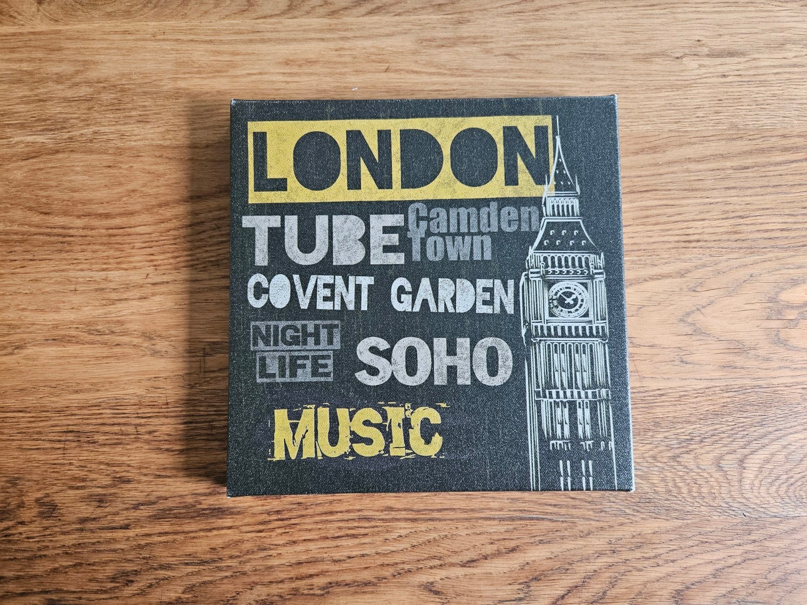 Ikea PJATTERYD canvas London (ruilen), Ophalen, Minder dan 50 cm, Schilderij