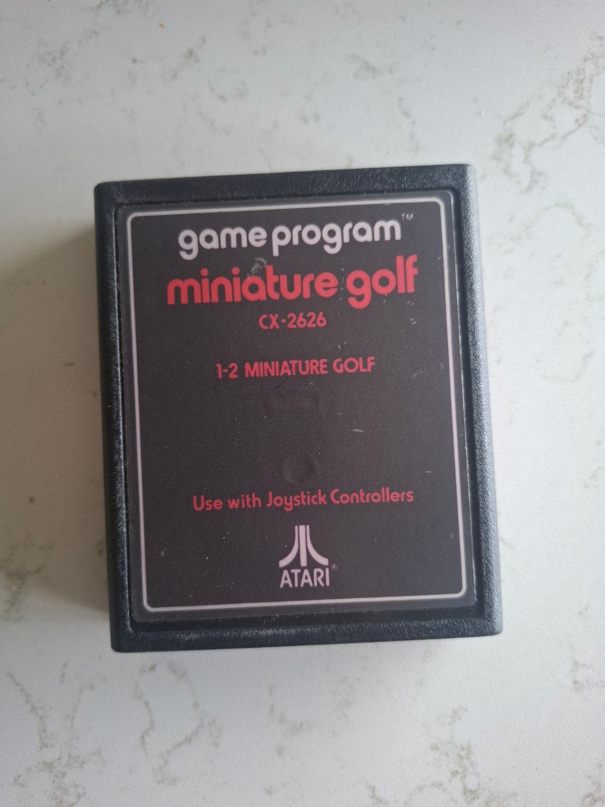Atari Miniature Golf CX-2626 - Klassiek Golfplezier, Spelcomputers en Games, Games | Atari, 2 spelers, Ophalen of Verzenden, Atari 2600