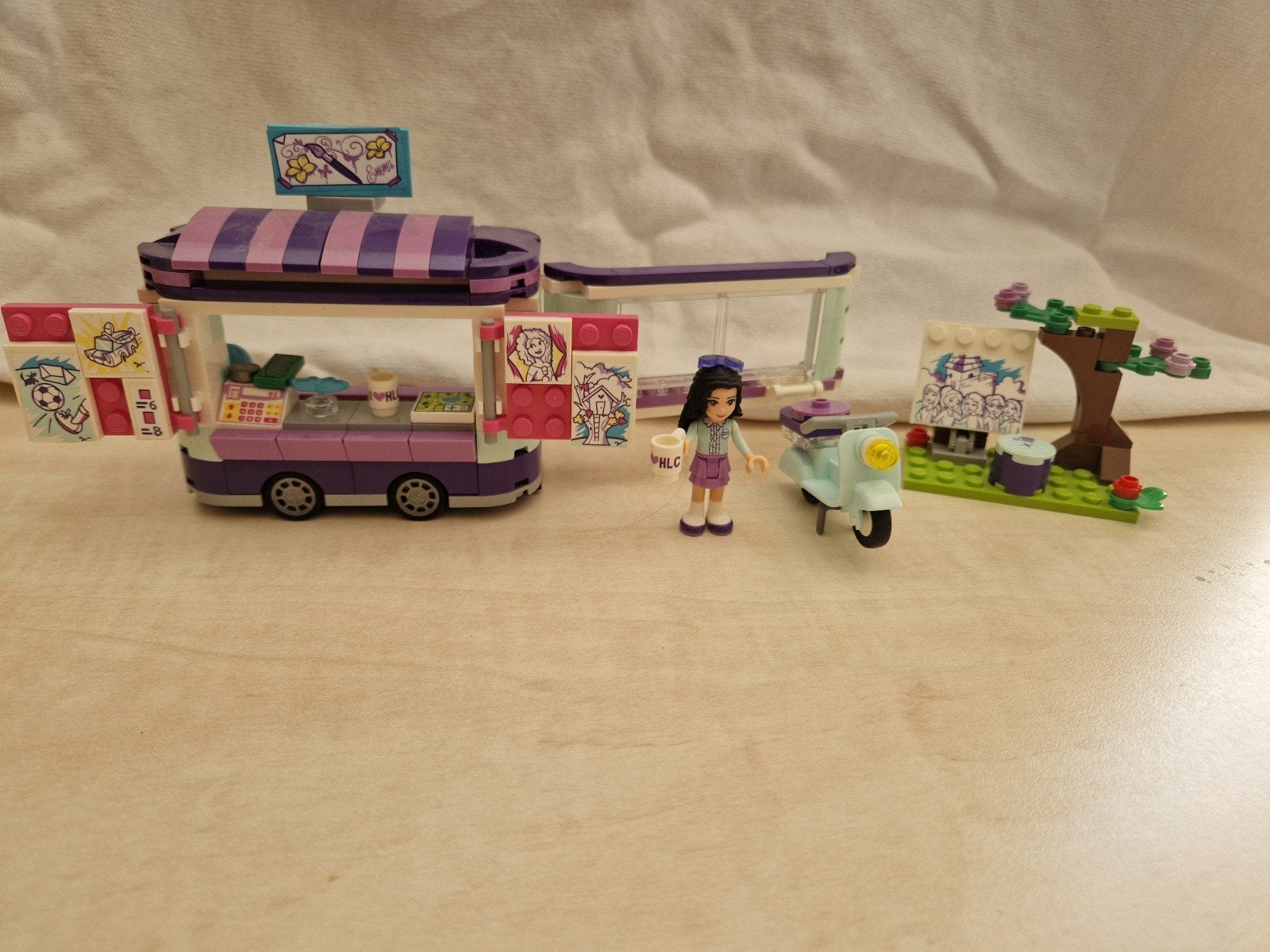 LEGO Friends Emma's Kunstkraam - 41332, Ophalen of Verzenden, Zo goed als nieuw