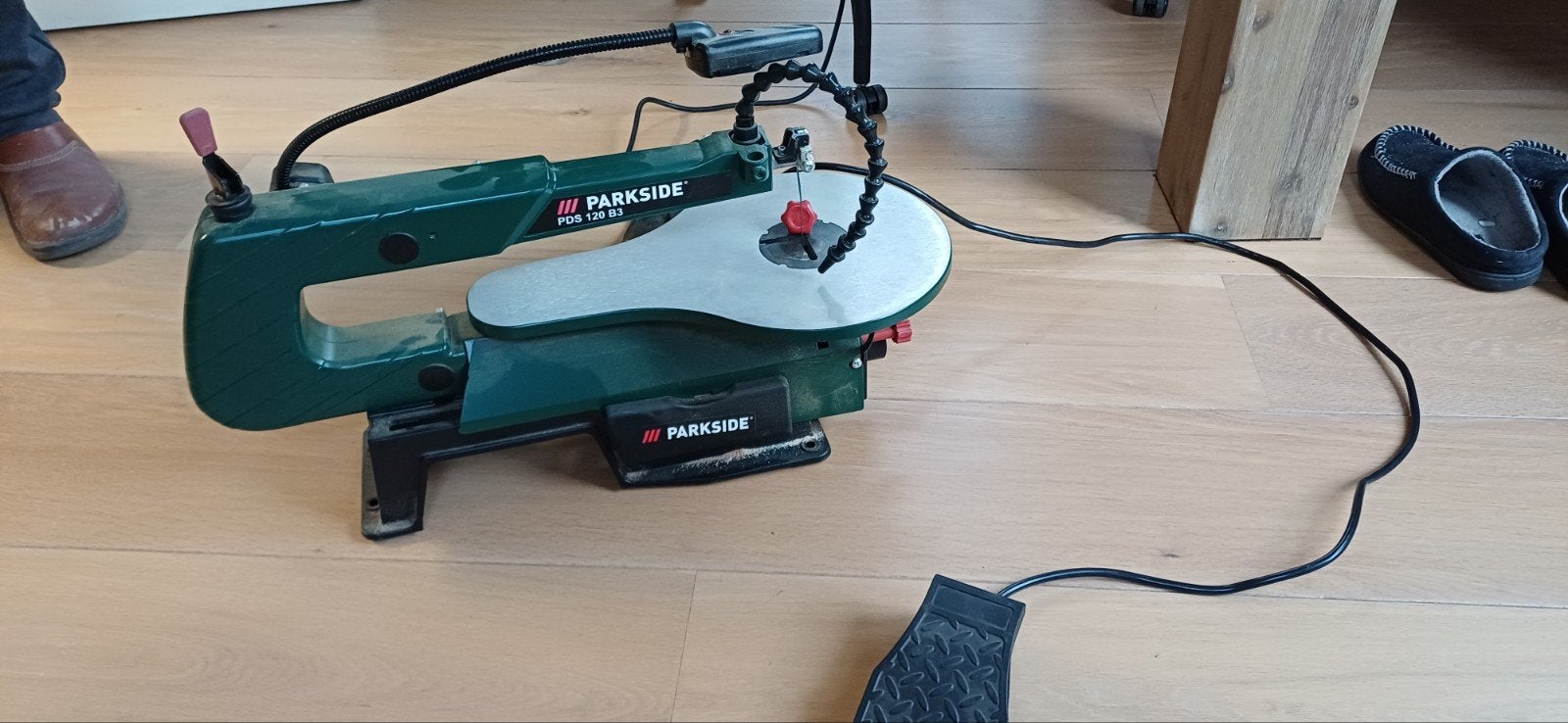 Parkside Figuurzaag PDS 120 B3 - Zo goed als nieuw, Ophalen, Minder dan 30 mm, Figuurzaag, Minder dan 600 watt