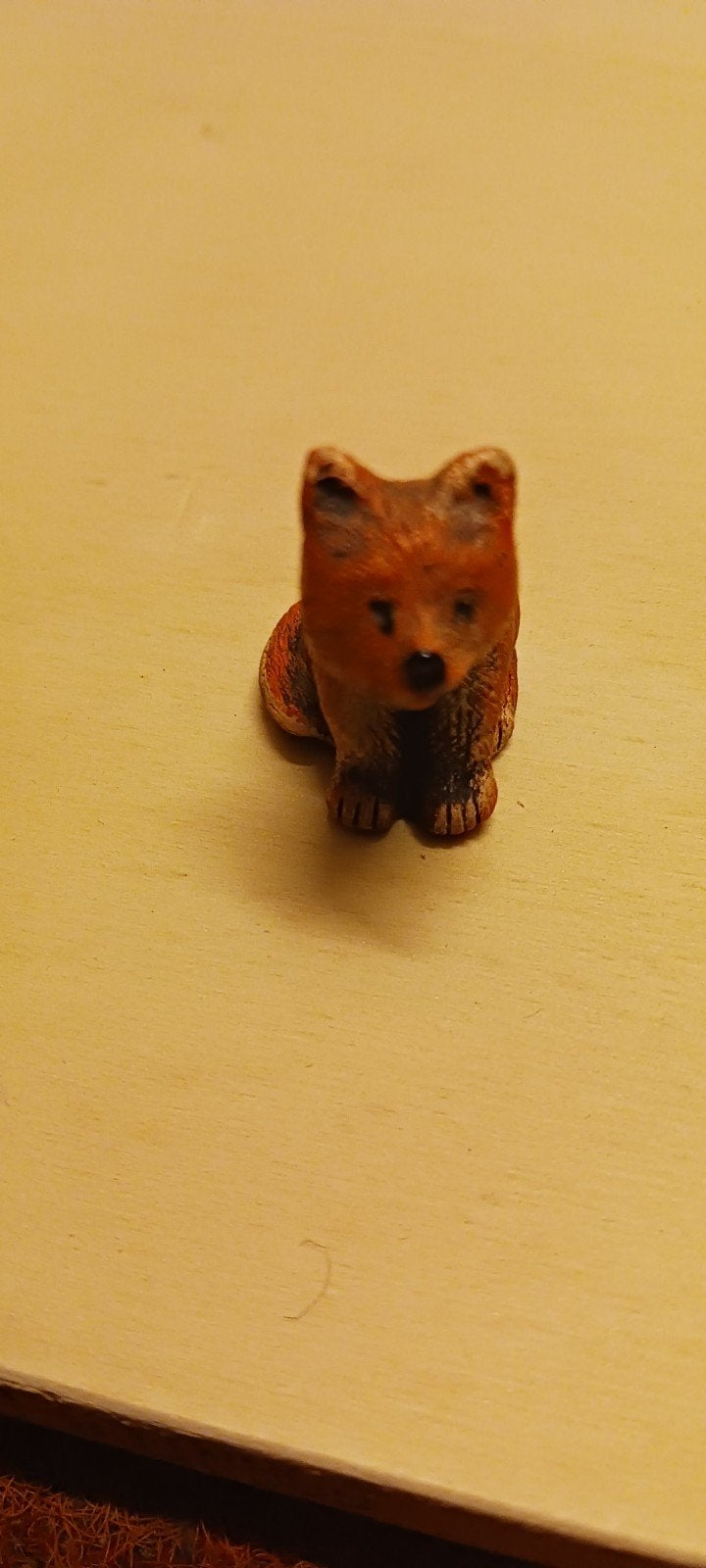 houten vosje, Ophalen of Verzenden, Nieuw, Wild dier, Beeldje of Figuurtje