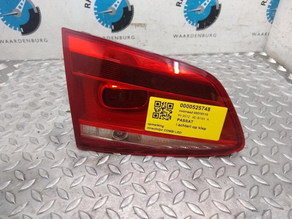 VOLKSWAGEN PASSAT 1.8 TSI Highline  ACHTERLICHT L 2012, Ophalen of Verzenden, Gebruikt, Stiba lid