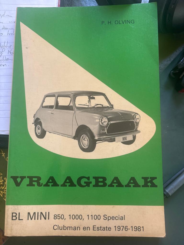 Vraagbaak BL Mini 850, 1000, 1100 Special Clubman Estate, Ophalen of Verzenden, Gelezen, Overige merken