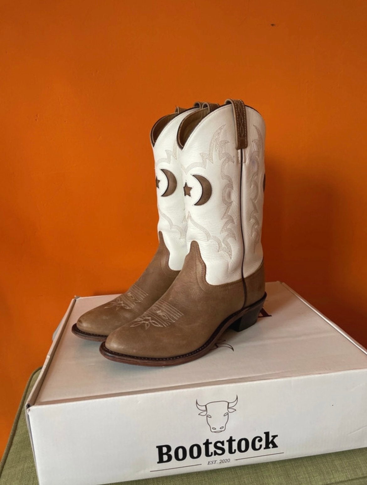 Bootstock MilkeWay Cowboylaarzen - Maat 38, Ophalen of Verzenden, Zo goed als nieuw, Bruin, Lage of Enkellaarzen