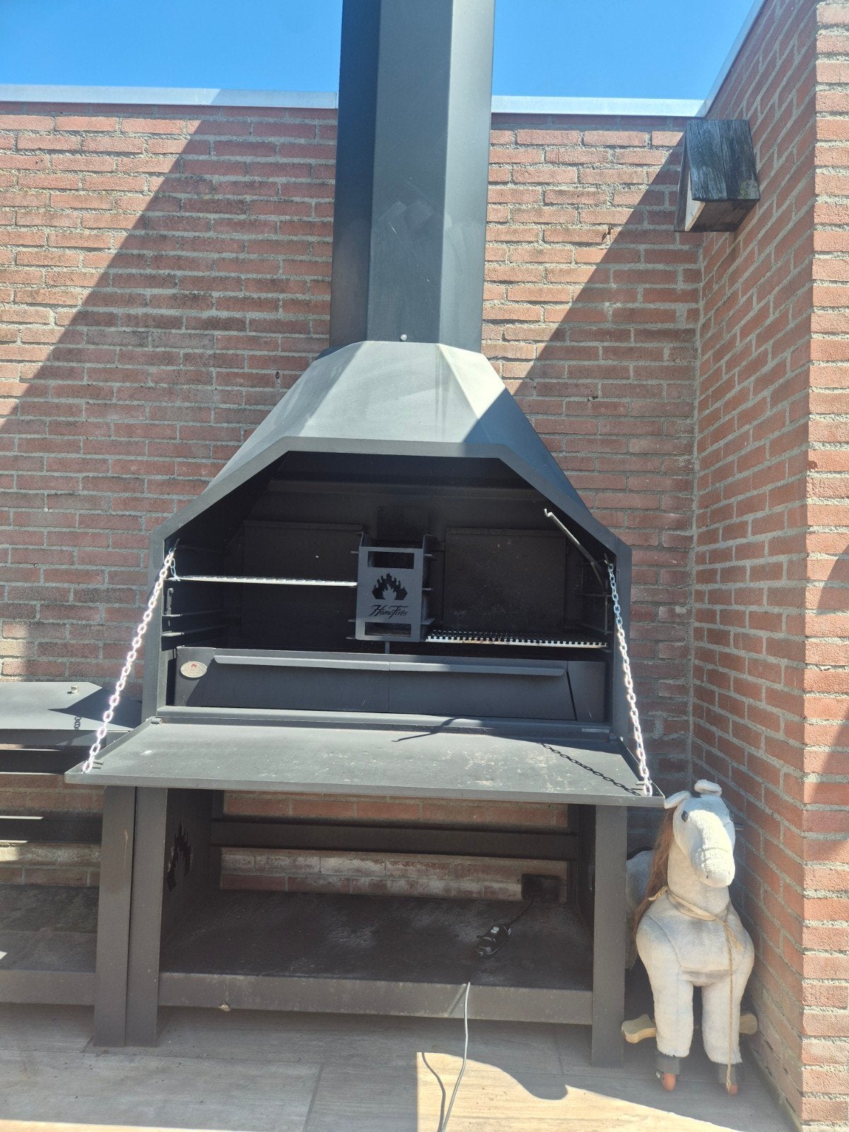Braai zuid Afrikaans, Ophalen, Gebruikt, HomeFires