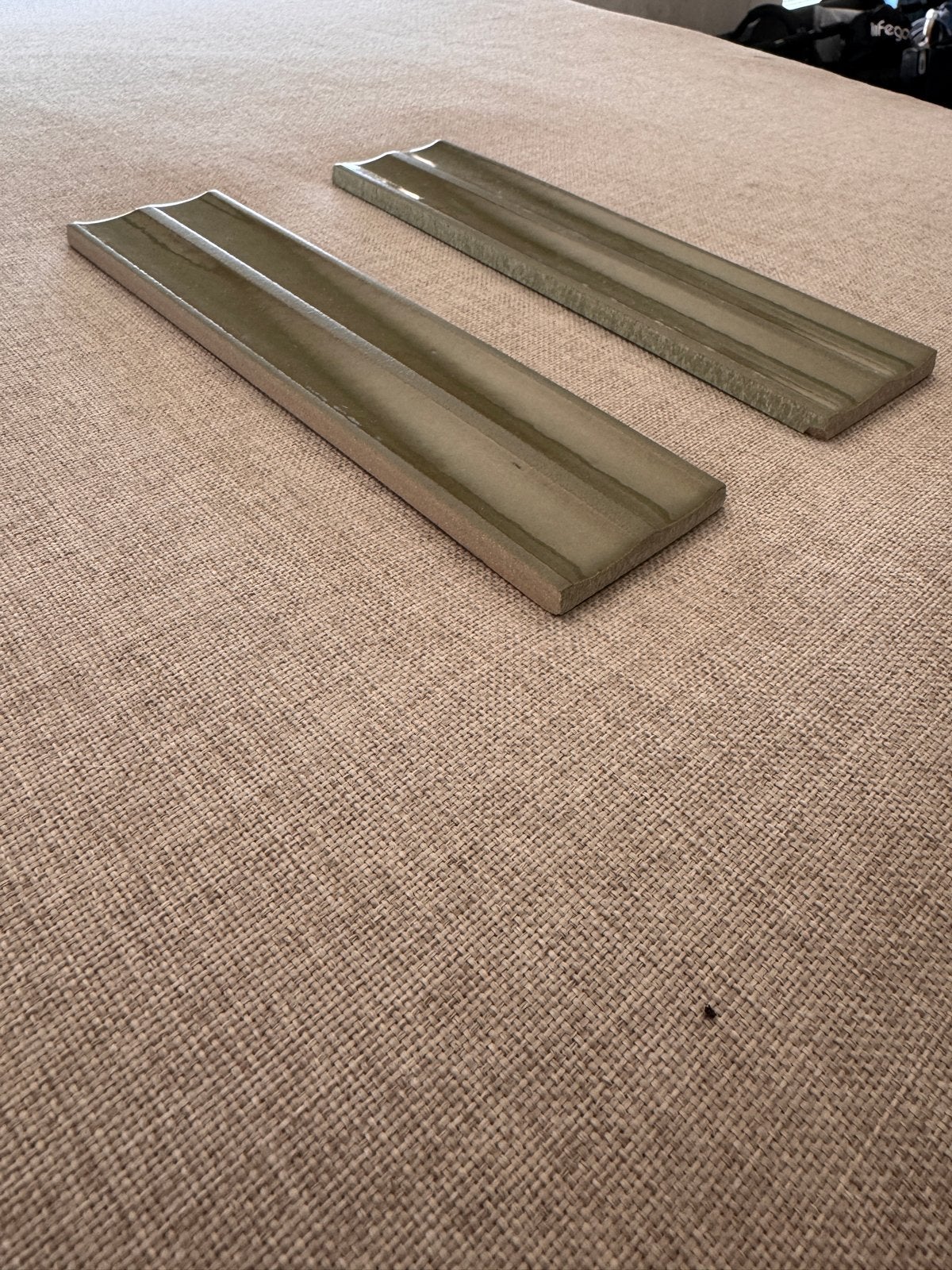Nieuwe Groene Twix Tegels 6x24cm - 1741 Marca Corona, Ophalen, Nieuw, Minder dan 20 cm, 20 tot 40 cm