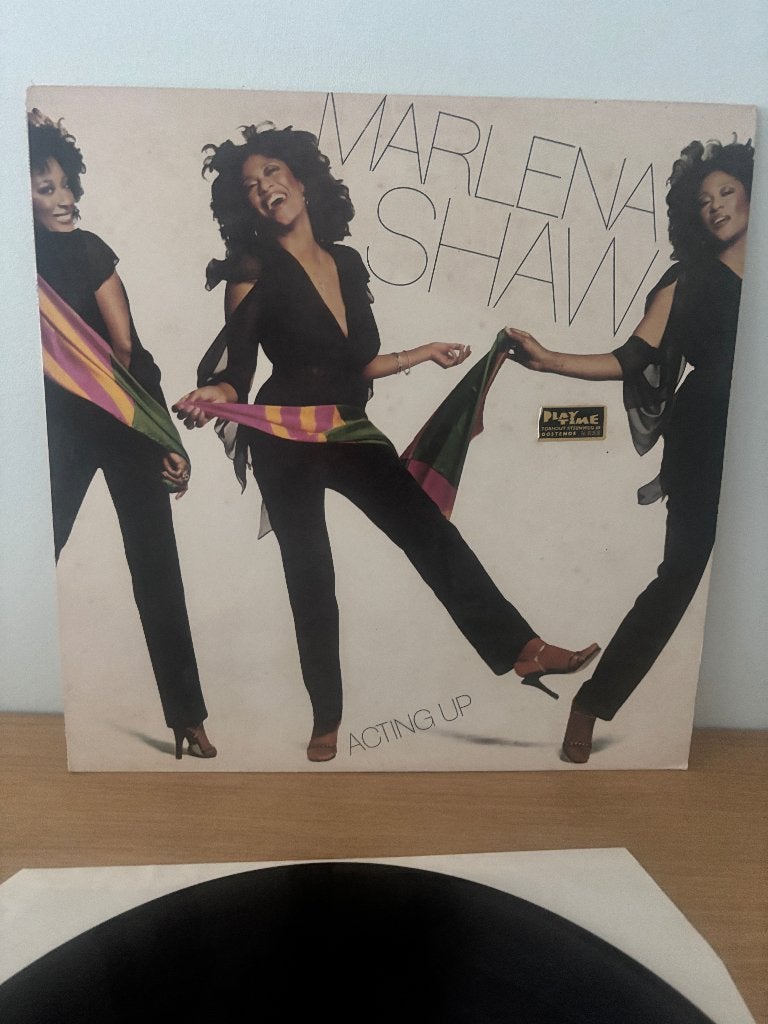 LP - LP - Marlena Shaw - acting up, LP, Gebruikt, Ophalen of Verzenden, Funk