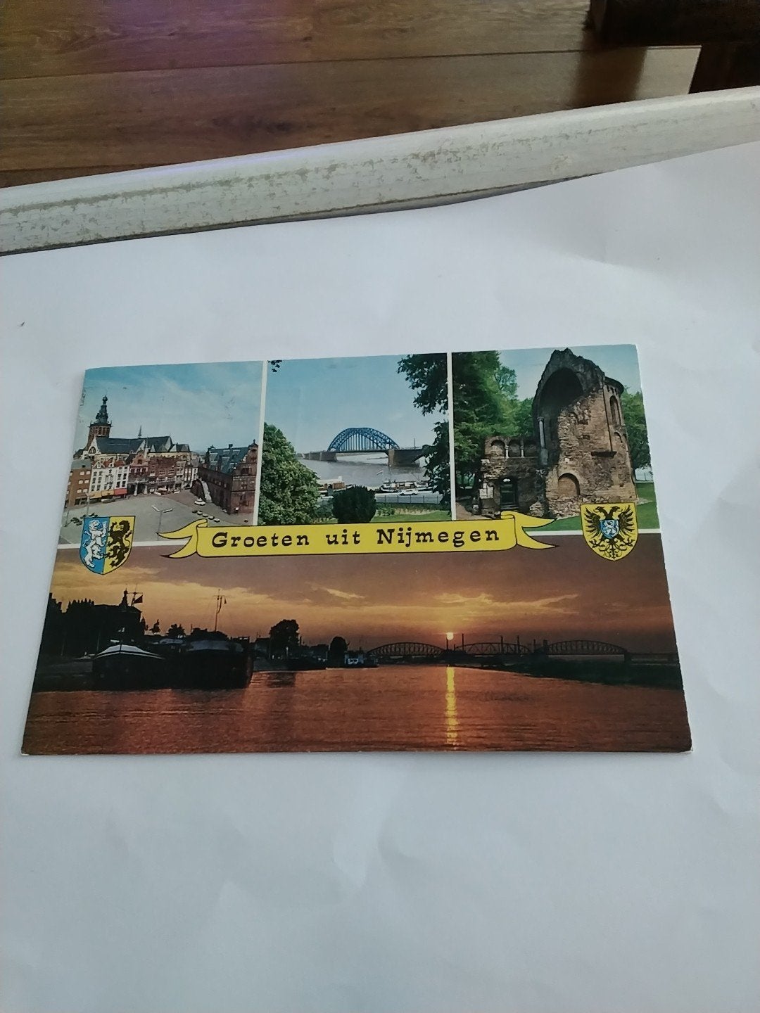 Oude ansichtkaart Groeten uit Nijmegen (Gelopen), Ophalen of Verzenden, Gelderland