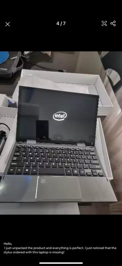Mini windows Laptop 10.9 inch, Computers en Software, Windows Laptops, 2 tot 3 Ghz, Qwerty, 10 inch of minder, Met touchscreen