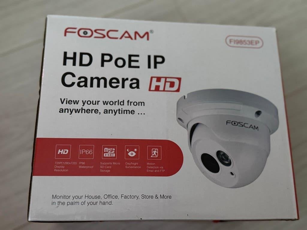 Foscam HD PoE IP Camera F19853EP - Nieuw in doos, Audio, Tv en Foto, Ophalen of Verzenden, Nieuw, Buitencamera