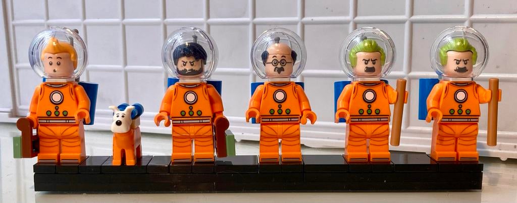 Lego Kuifje Maanraket Minifiguren Set, Ophalen, Inclusief minifiguren, Overige thema's, Lego
