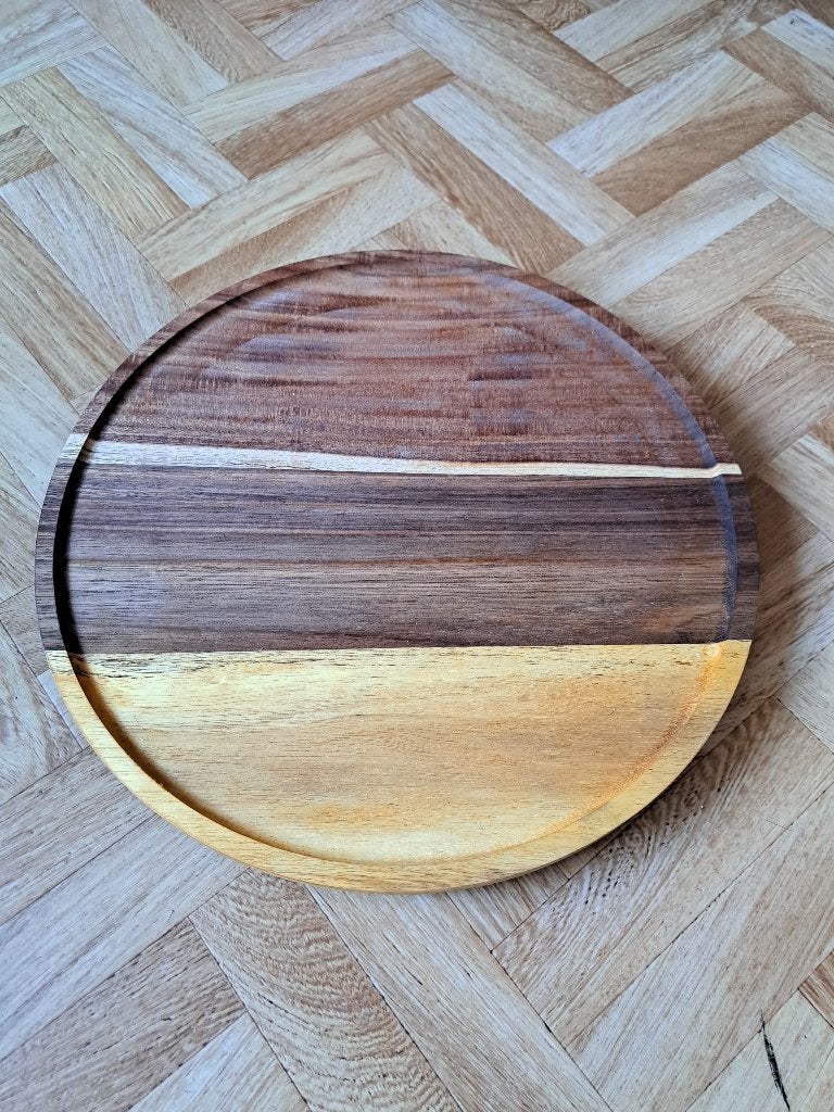 draai plateau hout , gaat wat stroef, misschien eenvoudig op, Ophalen of Verzenden, Nieuw
