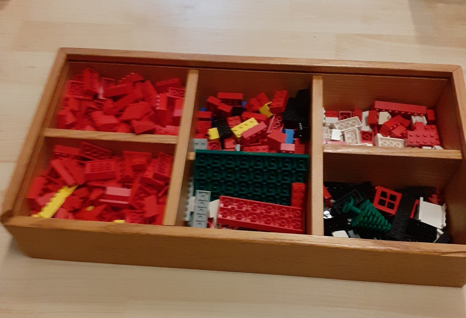 Bak met echte LEGO stenen en dakpannen, Ophalen of Verzenden