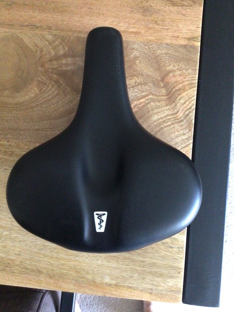 TE KOOP, Z.G.A.N. SQLAB ZADEL (MAAT M)., Elektrische fiets, Kunststof, Zo goed als nieuw, Zadel