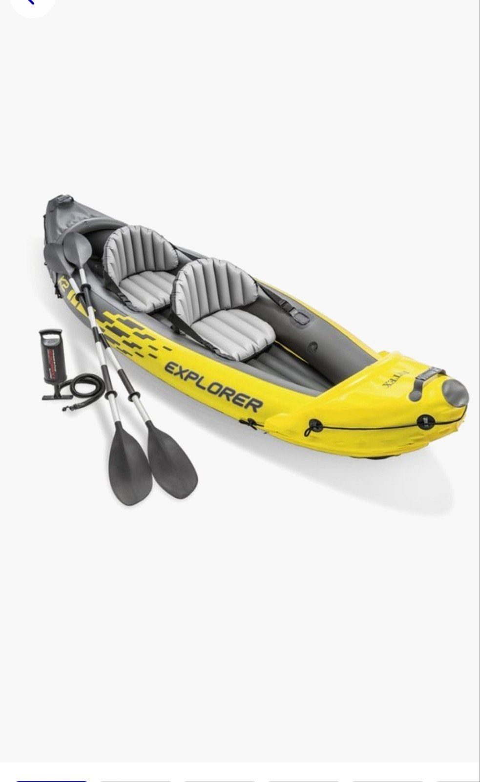 Intex Explorer K2 Kajak Set - Zo goed als nieuw, Watersport en Boten, Ophalen