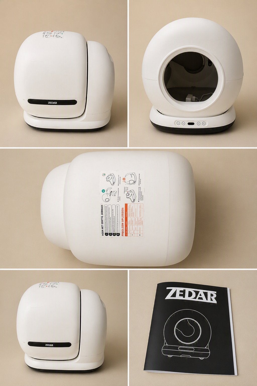 Zedar automatische kattenbak – zo goed als nieuw, Dieren en Toebehoren, Ophalen, Zo goed als nieuw