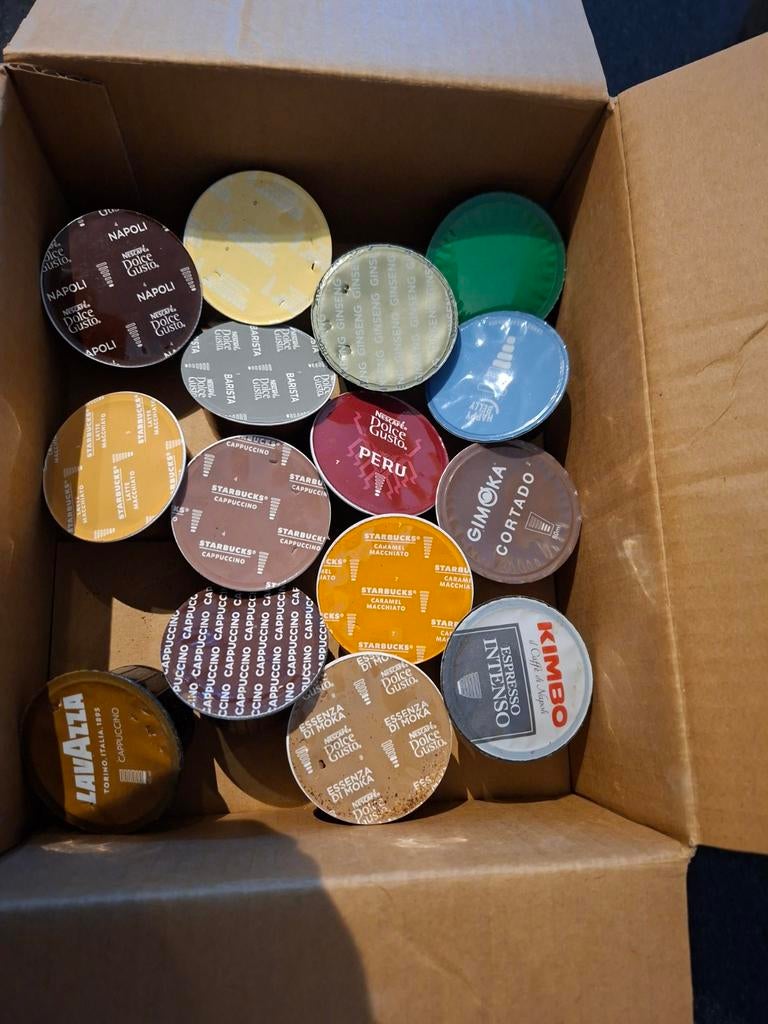 Koffiecups Dolce Gusto, Starbucks, Lavazza, Gimoka, Kimbo, Koffiepads en cups, Overige modellen, 10 kopjes of meer, Nieuw