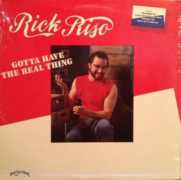 Rick Riso – Gotta Have The Real Thing, LP, Gebruikt, Overige genres, Ophalen of Verzenden