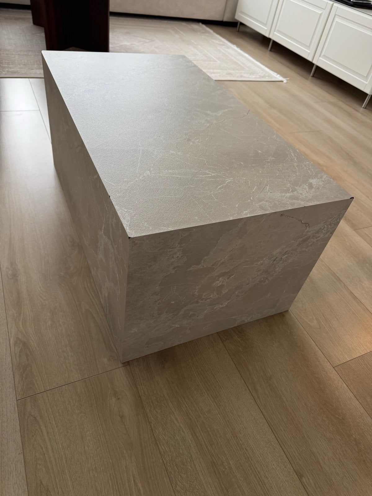 Salontafel Lesley Westwing Collection 90x40x50 €500 nieuw, Ophalen, Overige materialen, Gebruikt, 100 tot 150 cm