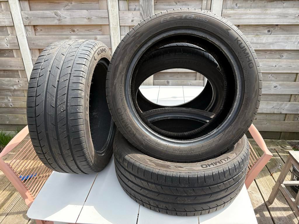 4x Kumho Ecsta Zomerbanden - 215/45 R16, Auto-onderdelen, Banden en Velgen, Ophalen, 16 inch, Band(en), Personenwagen