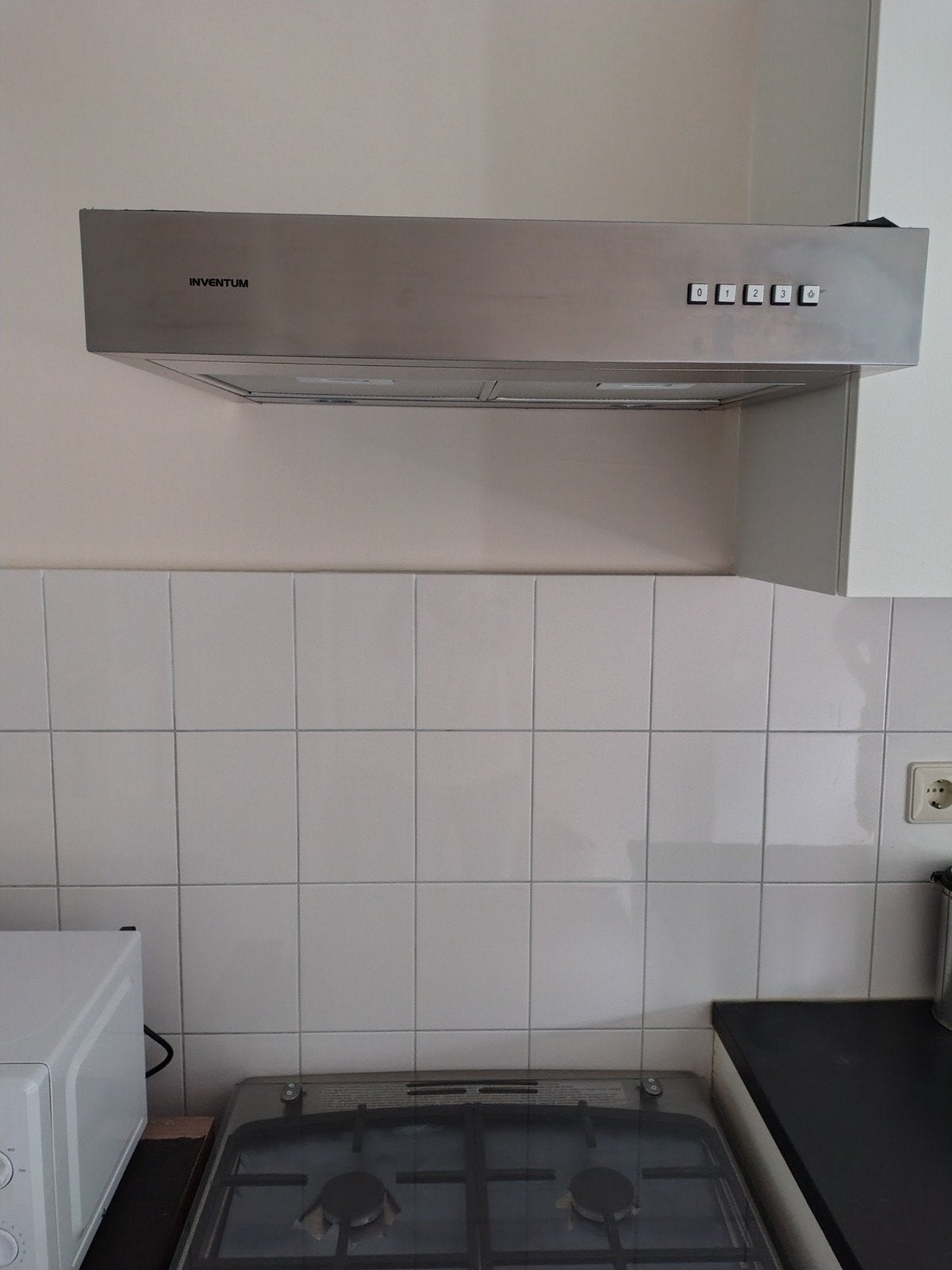 Afzuigkap Inventum, Ophalen, Nieuw, Vrijstaand, 200 tot 400 m³ per uur