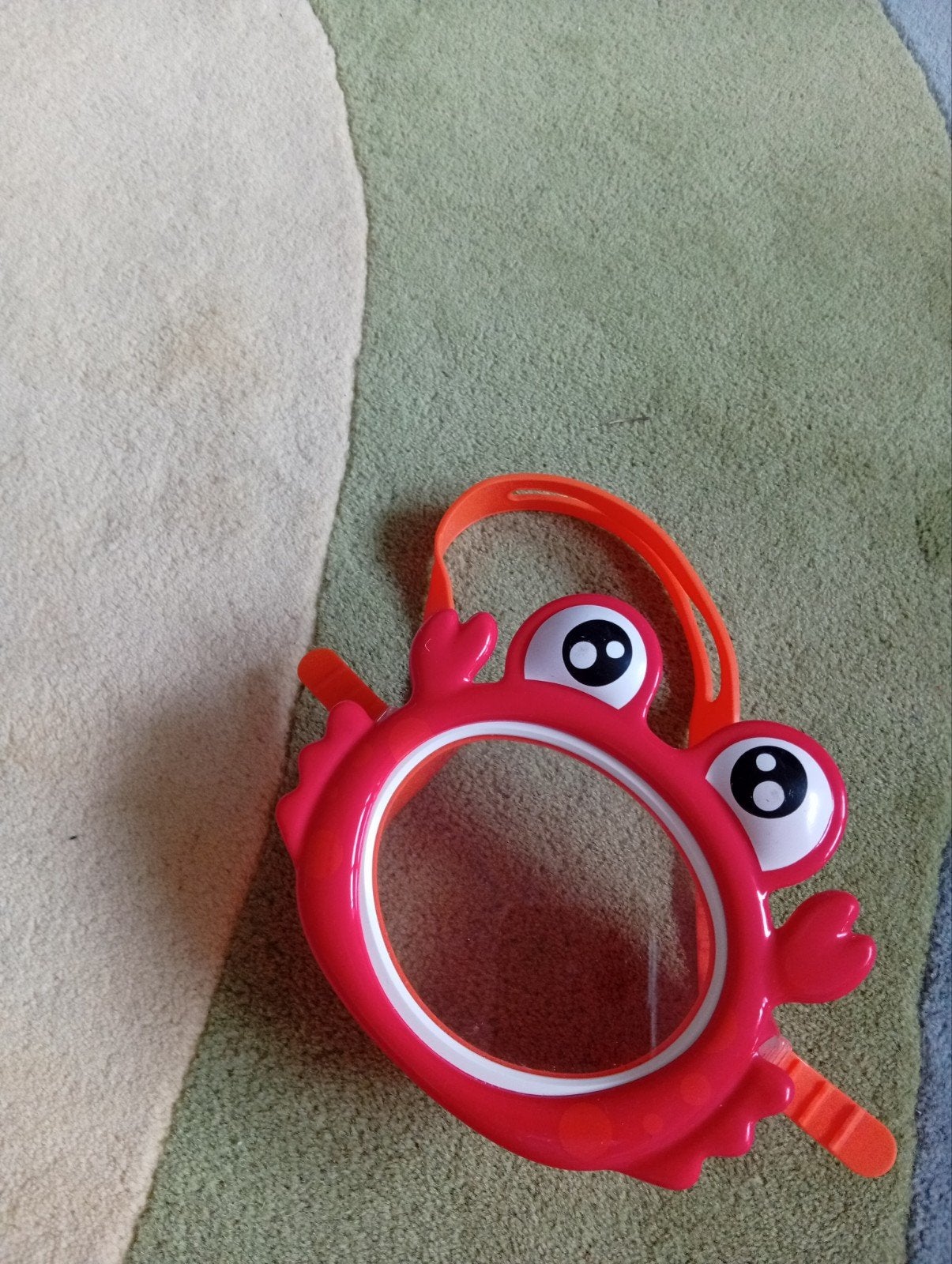 Leuke rode krab badspeeltje voor kinderen, Ophalen of Verzenden, Gebruikt, Dierenspeelgoed, Overige merken