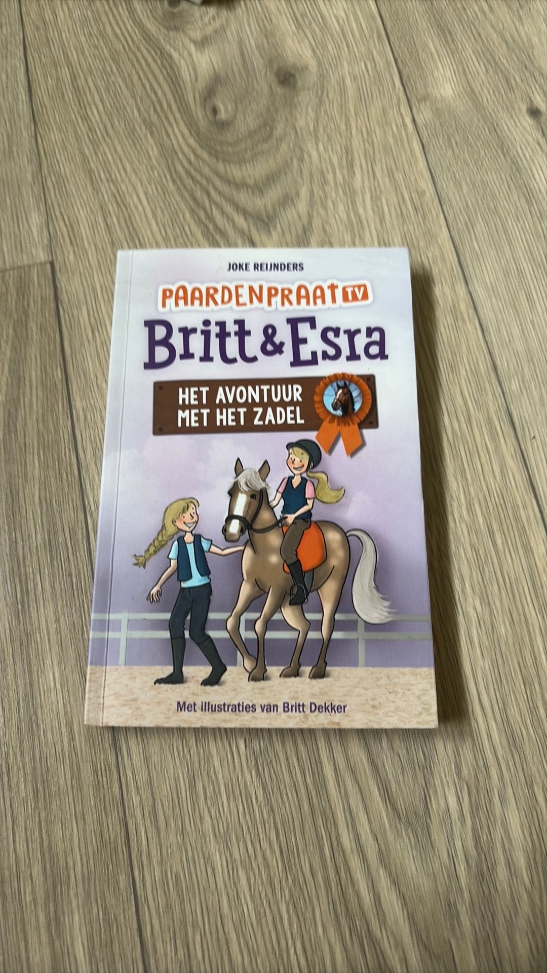 Joke Reijnders - Het avontuur met het zadel, Ophalen of Verzenden, Zo goed als nieuw, Joke Reijnders