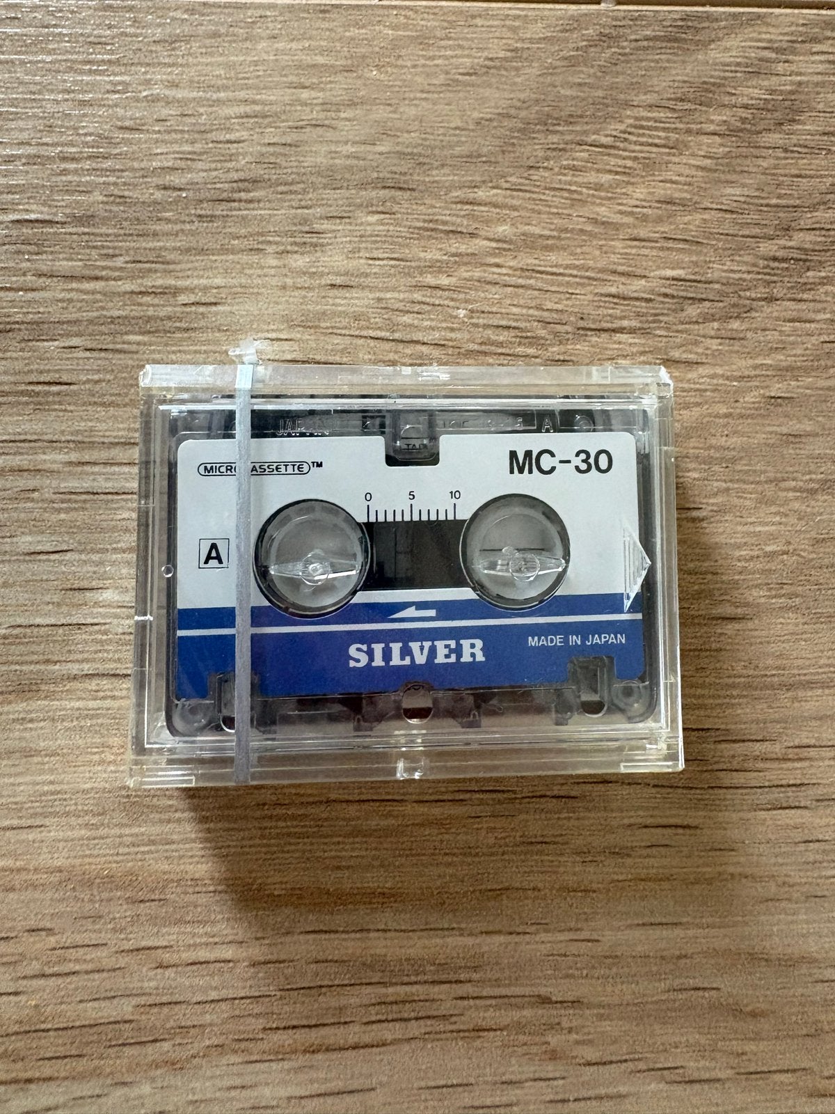 Nieuwe Silver Micro Cassette MC-30, Overige genres, 1 bandje, Ophalen of Verzenden, Origineel