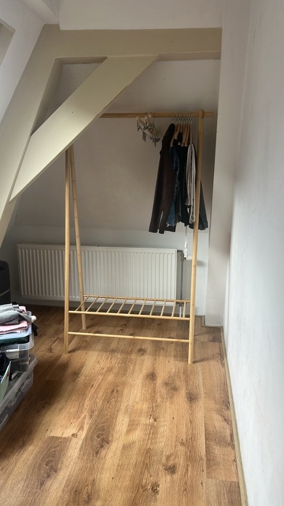JYSK VANSTED clothes rack with shelf, Ophalen, 100 tot 150 cm, Met plank(en), Scandinavian