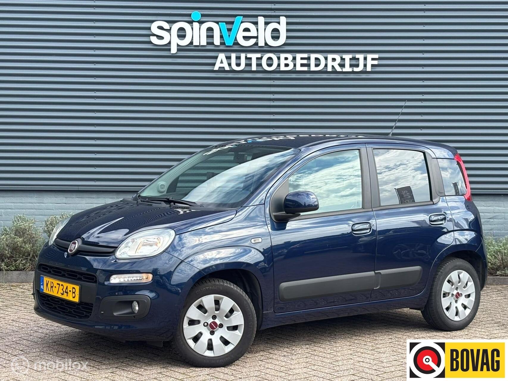 Fiat Panda 0.9 TwinAir Lounge Airco - Camera - Nap, Voorwielaandrijving, Gebruikt, Panda, Verwarmde buitenspiegels