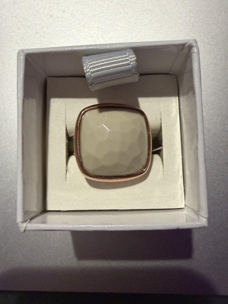 Ti Sento DamesRing 1966NU 17,8 (56) zilver roségoud verguld., Nieuw, Ophalen of Verzenden, 17 tot 18, Roze