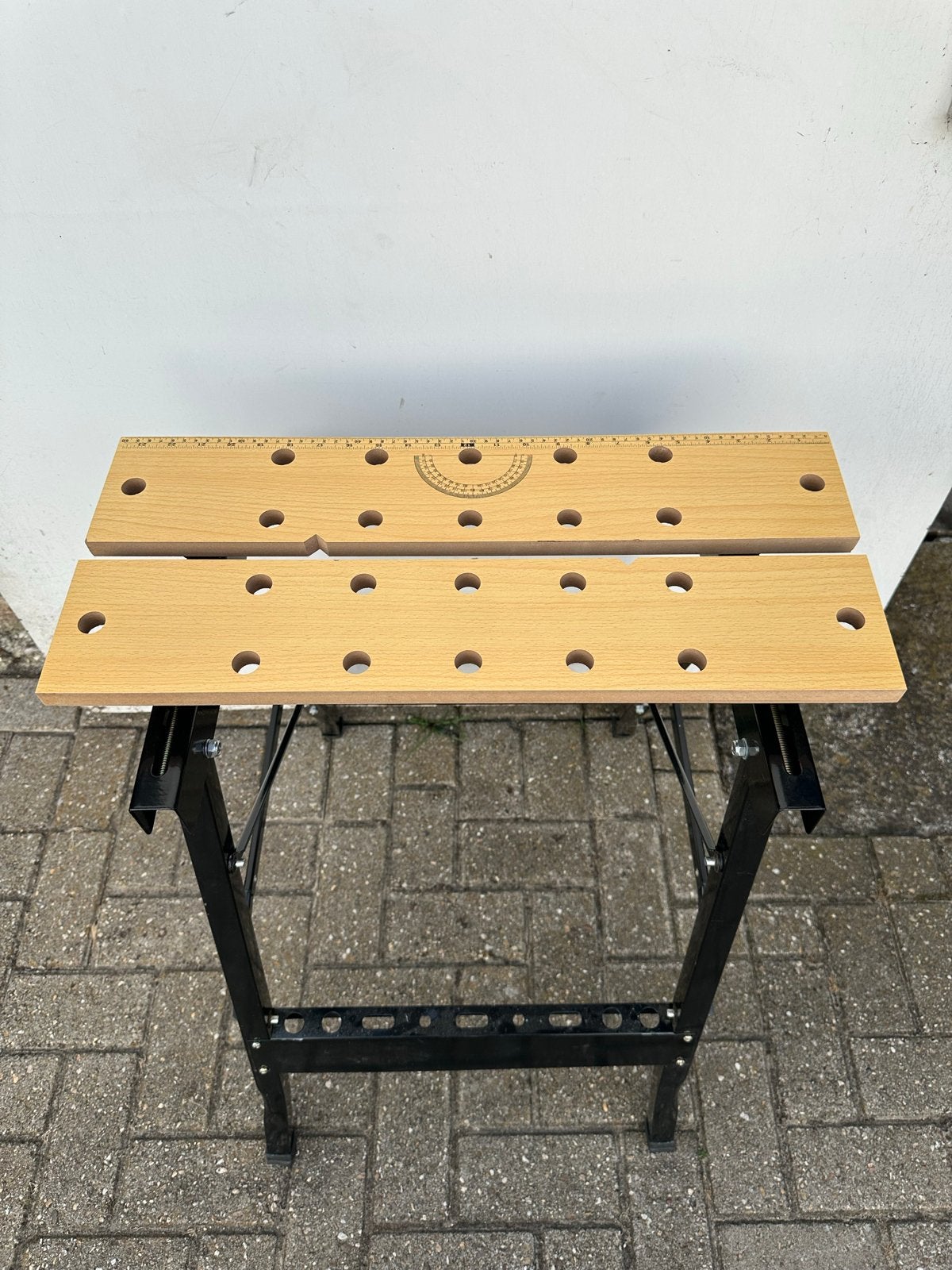 Opvouwbare Werkbank met Bankschroef, Ophalen, Nieuw, 70 tot 120 cm, Bankschroef