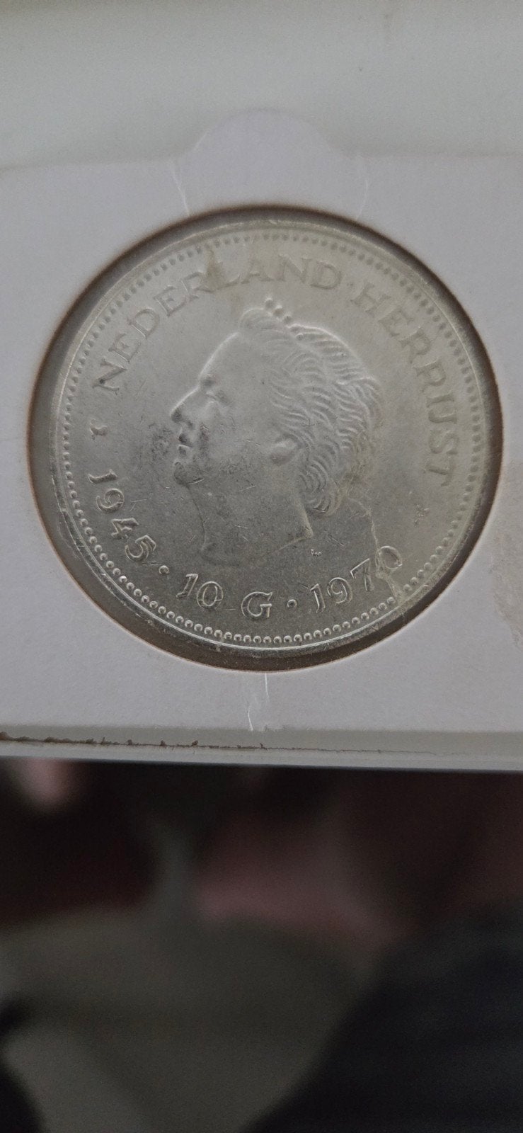 Zilveren 10 Gulden Munt Koningin Juliana 1970, Ophalen of Verzenden, Koningin Juliana, Losse munt, Zilver
