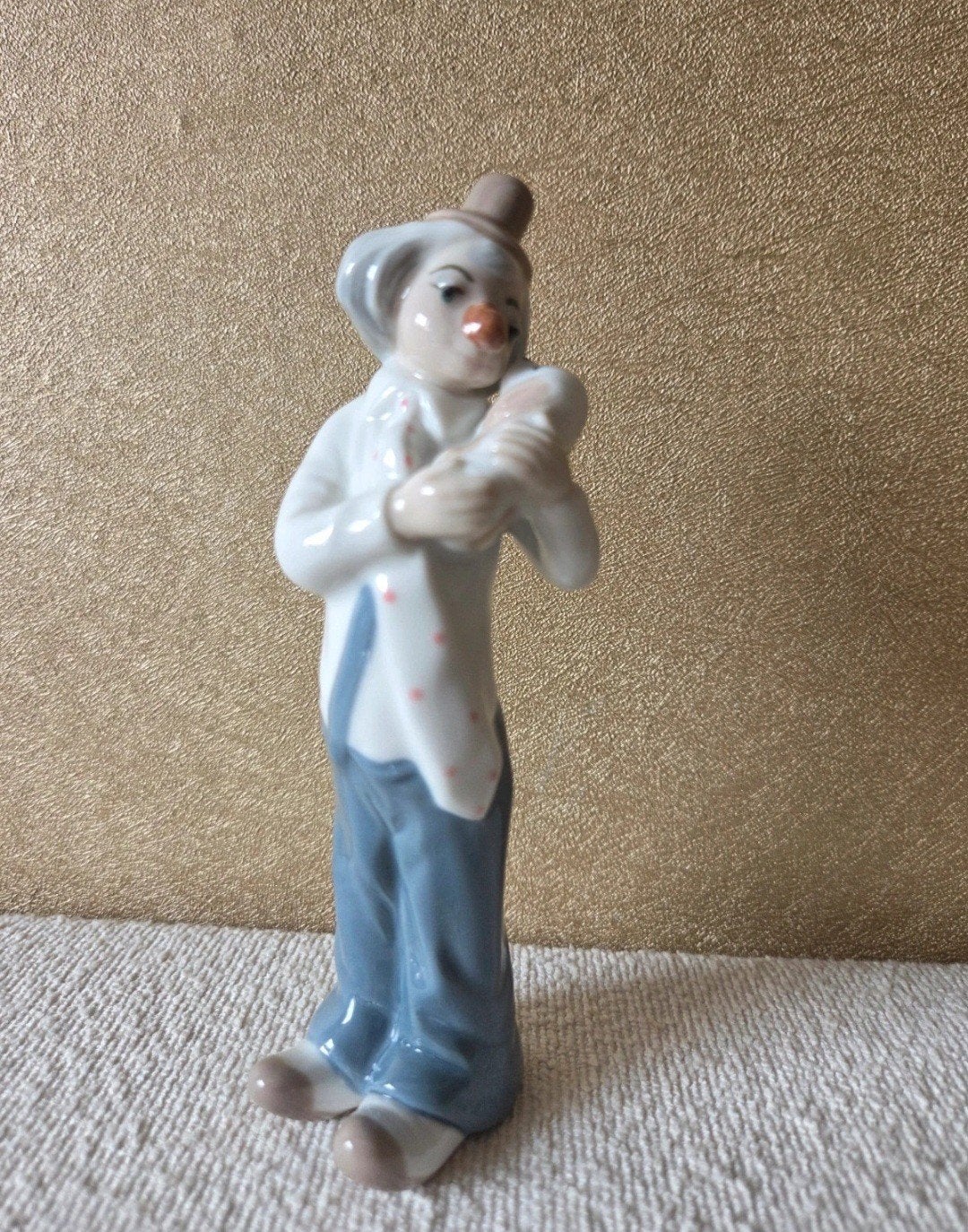 Vintage 2x porseleinen clowns Casades, Ophalen of Verzenden