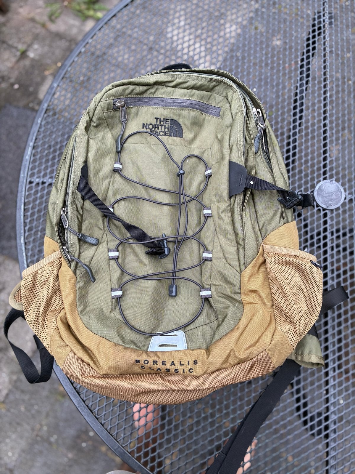The North Face Borealis Classic Rugzak - Olijfgroen, Sieraden, Tassen en Uiterlijk, Tassen | Rugtassen, Gebruikt, 25 tot 40 cm