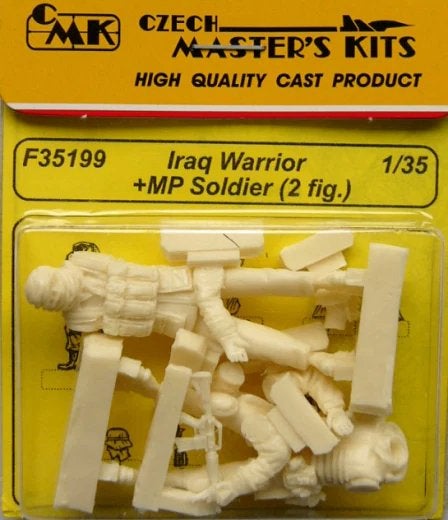 H-564,CMK 1-35,NO,F35199,Iraq Warrior + MP Soldier 2 fig., Ophalen of Verzenden, Nieuw, 1:35 tot 1:50