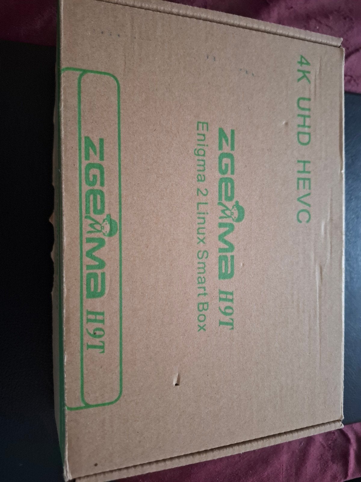 Zgemma H9T 4K UHD Enigma 2 Linux Smart Box Decoder, Ophalen of Verzenden, Gebruikt, Decoder