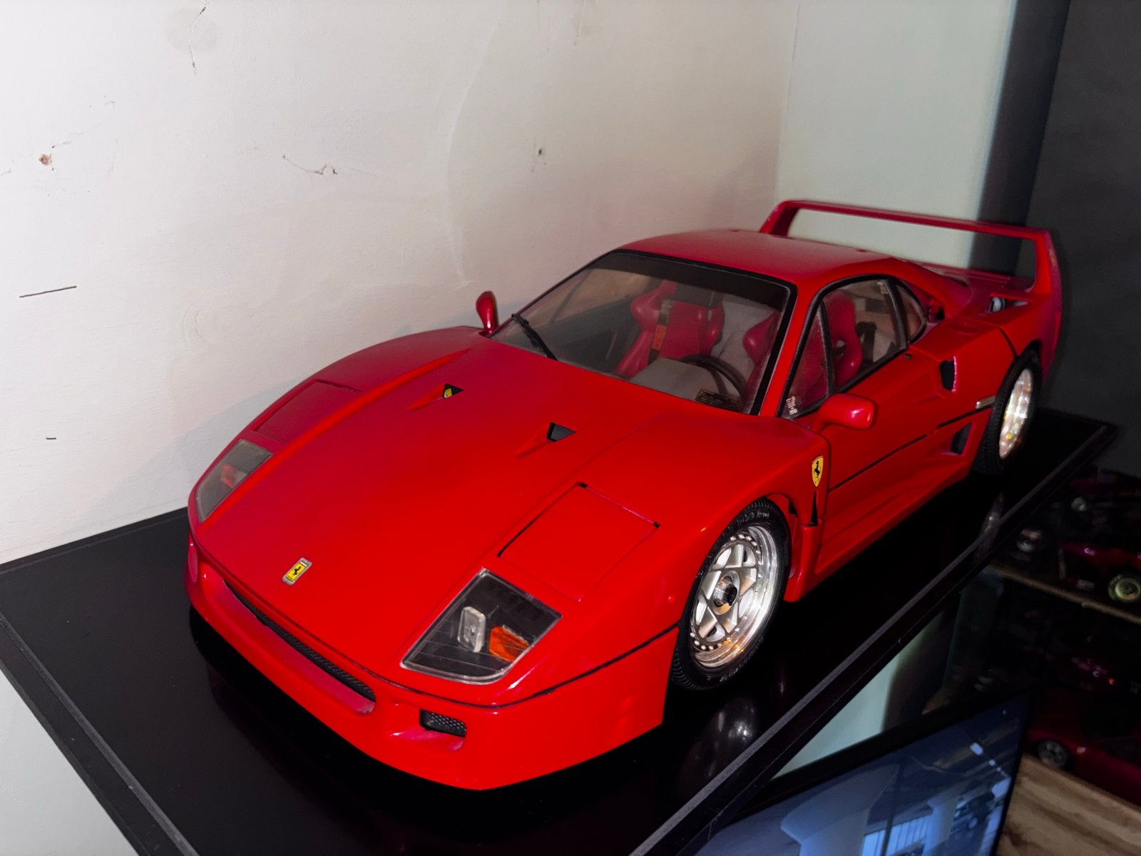 Pocher 1:8 Ferrari F40 Modelauto - Zo goed als nieuw, Hobby en Vrije tijd, Modelauto's | 1:5 tot 1:12, Ophalen, Zo goed als nieuw