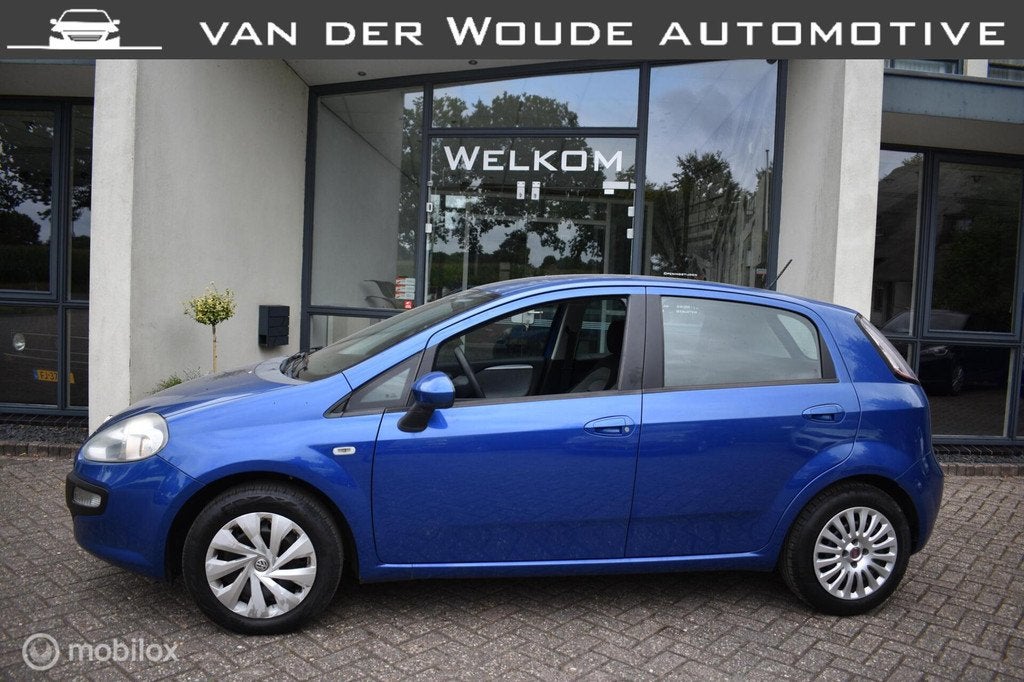 Fiat Punto Evo 1.2 Dynamic 5DRS, 2010|Airco|Cruise, Auto's, 1005 kg, Stof, 40 €/maand, 1242 cc