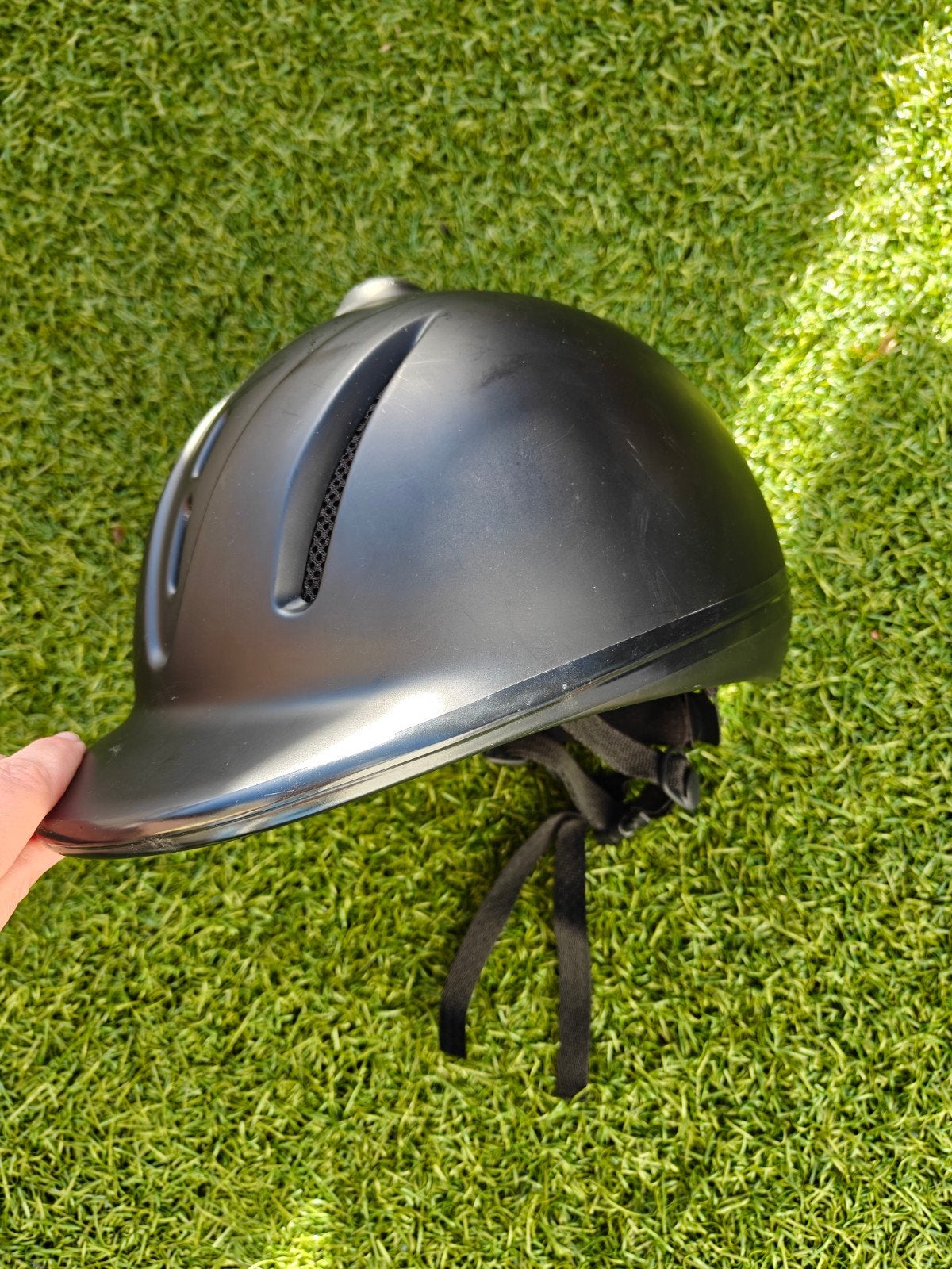 Paardrijcap 57-61 cm - Harry's horse zgan, Ophalen of Verzenden, Zo goed als nieuw, Recreatie