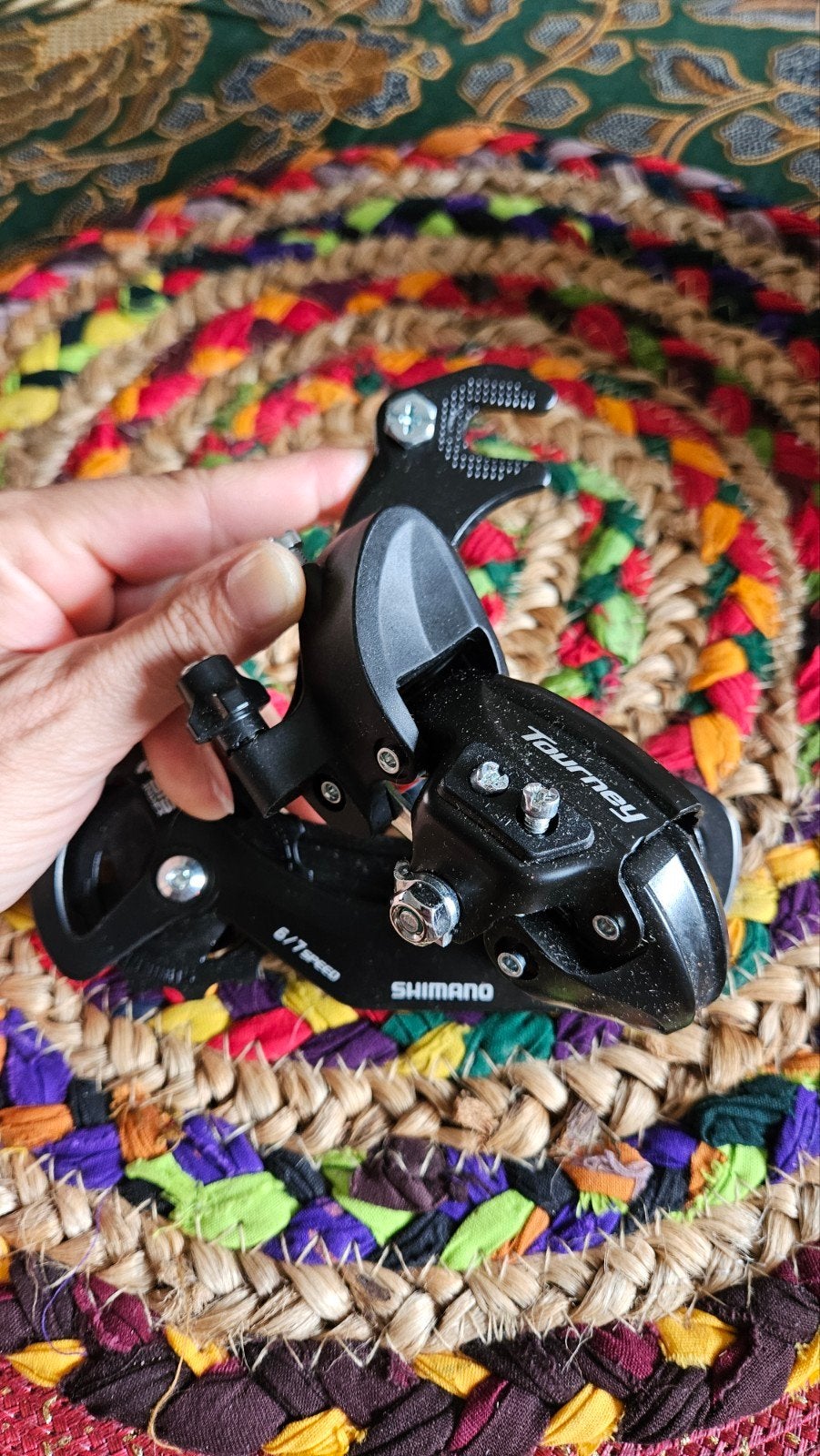 Shimano Tourney TY300 Achterderailleur 6/7-speed met haak, Fietsen en Brommers, Fietsonderdelen, Ophalen of Verzenden, Gravelbike