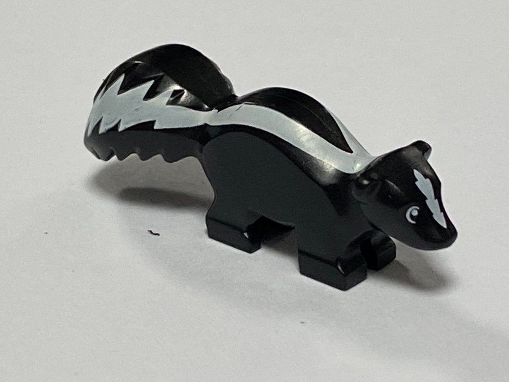 Lego Nieuwe Zwart Stinkdier / Skunk, Overige thema's, Lego, Overige typen, Nieuw