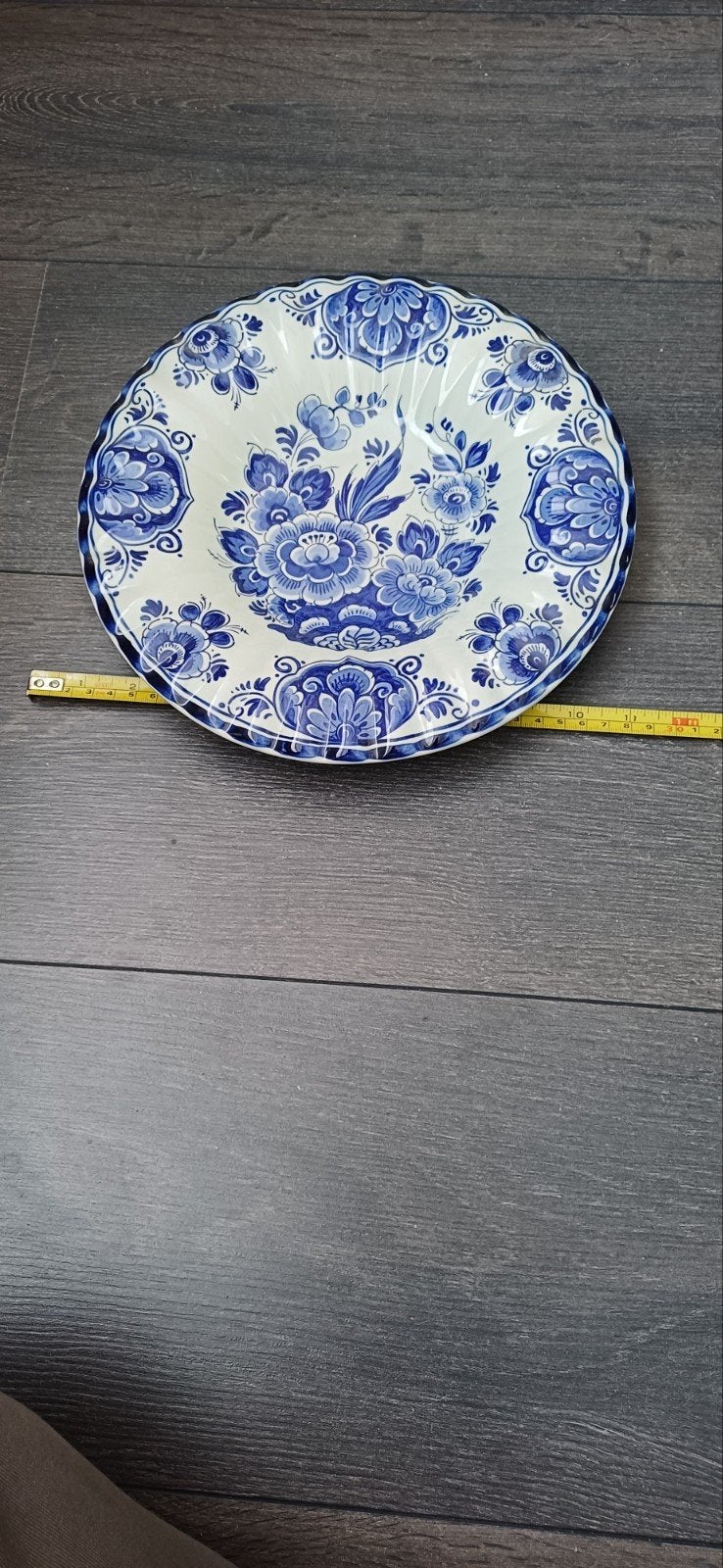 Delfts Blauw Wandbord - Handwerk, Ophalen of Verzenden