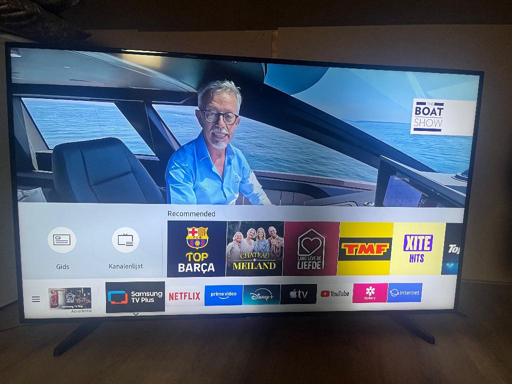 Samsung tv 55 inch, Ophalen, 50 Hz, Samsung, 100 cm of meer