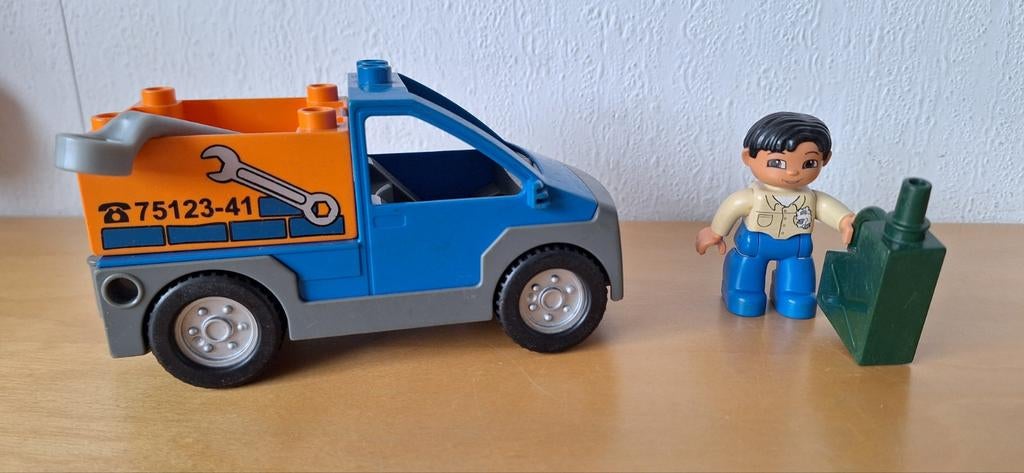 Lego Duplo Repair Truck, Ophalen of Verzenden, Gebruikt, Complete set, Duplo
