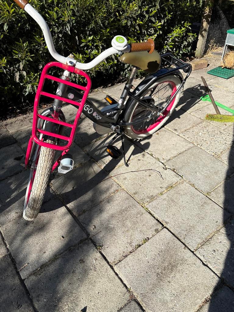 Amigo Kinderfiets - 18 inch, Ophalen, Gebruikt, Terugtraprem, 16 tot 20 inch