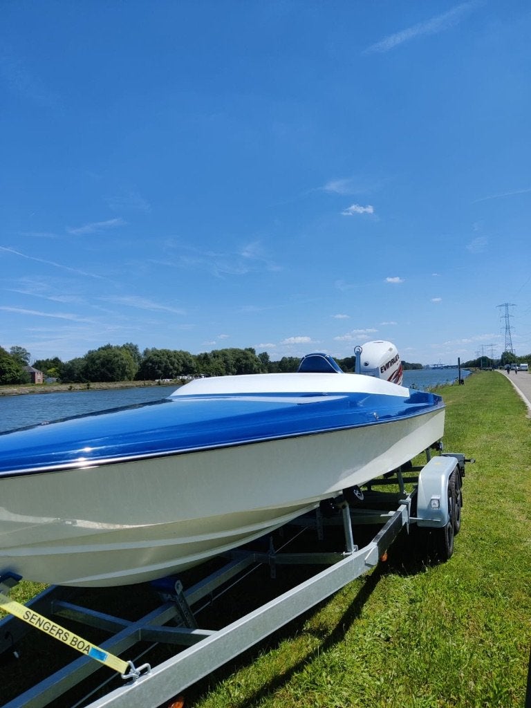 Cyclone 21ft racing met 300pk evinrude, Ophalen, Gebruikt, 300 pk, 200 pk of meer