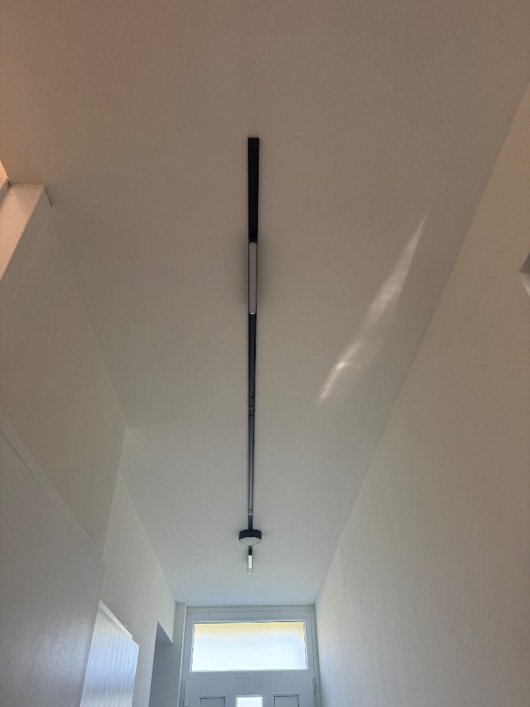 Railsysteem klik plafondlamp, Ophalen, Modern, Zwart, LED